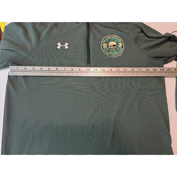 USF Buccaneer Battalion Naval ROTC Under Armour 1/4 Zip Long Sleeve M - Picture 4 of 4